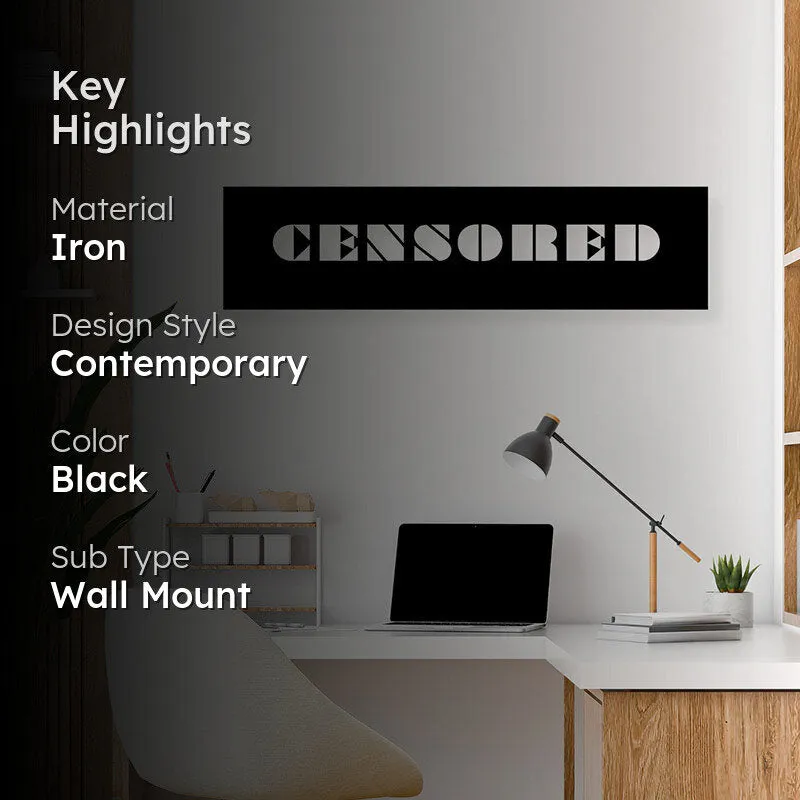 Censored Iron Wall Accent media 2
