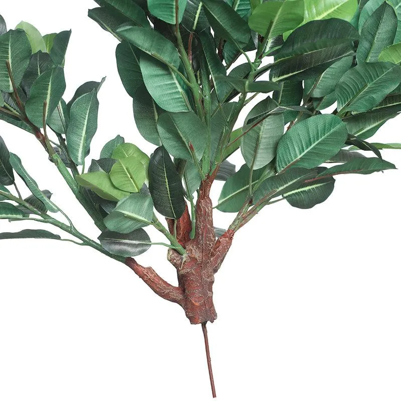Leaf & Luxe Artificial Plant With Black Plastic Pot media 6