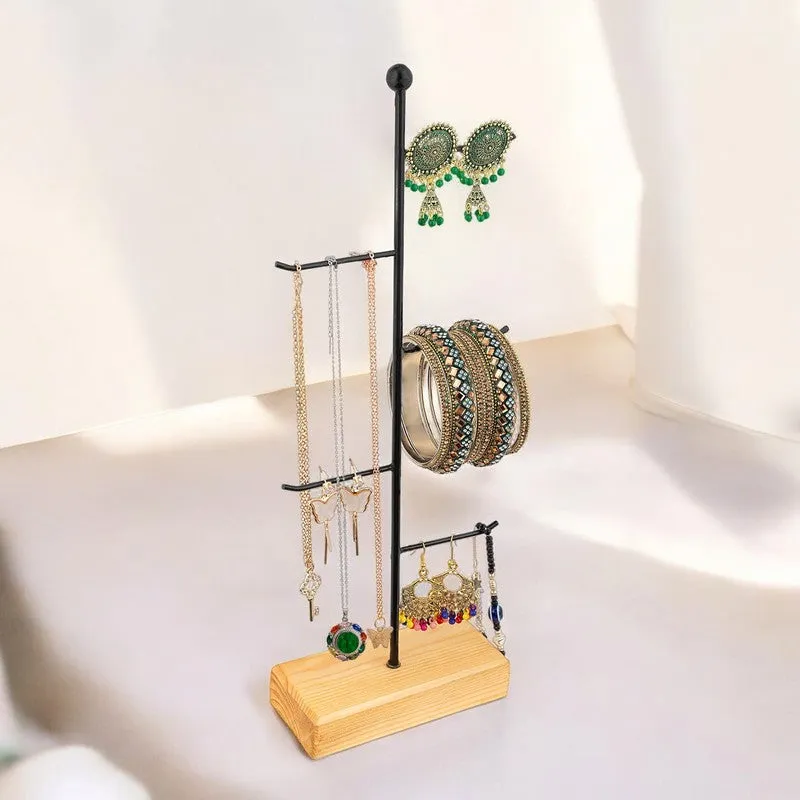 Minimal Charm Jewelry Stand media 1