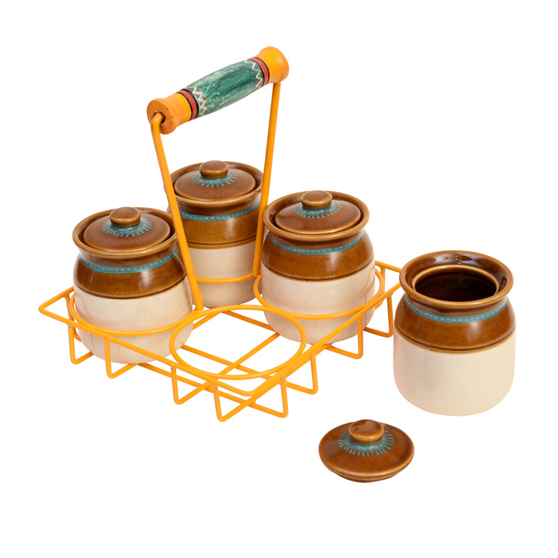 Okra Condiment Set - Five piece Set media 4