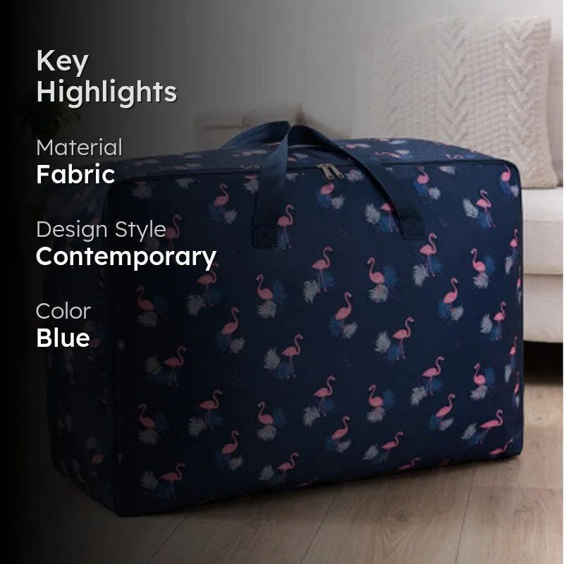 Klyvera Fabric Cloth Organiser - Blue media 2