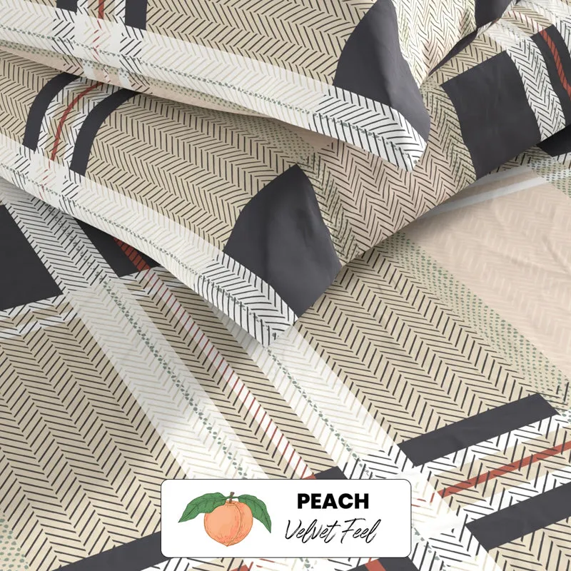 Check Mate Single Microfiber Bedsheet - 120 GSM media 6