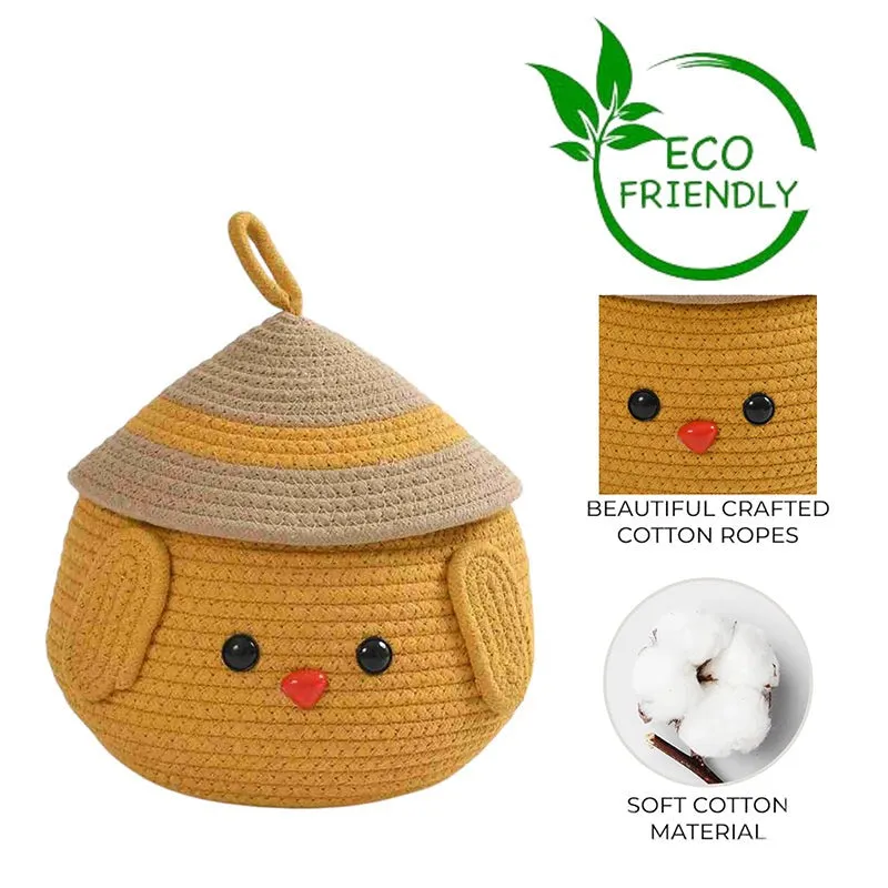 Hugsy Cotton Storage Basket media 3