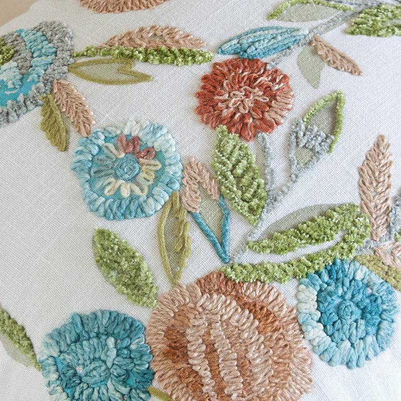 Ezra Embroidered Cushion Cover media 3