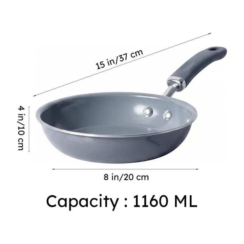 Meyer Ceramic Coated Frying Pan - 1160 mL/8 Inch media 11