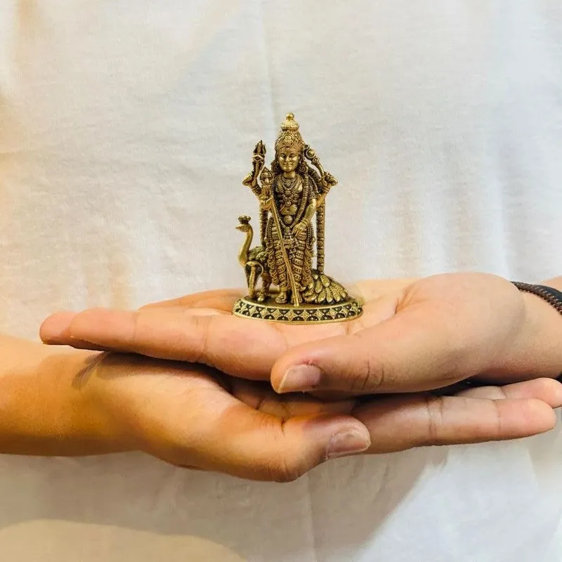 Divine Radha Krishna Brass Idol media 6