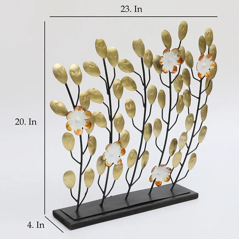 Forged Foliage Metal Showpiece media 4