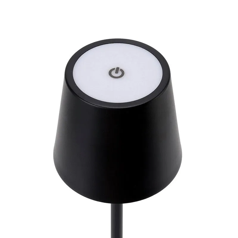 EverAura Style Metal Table Lamp - Black media 5