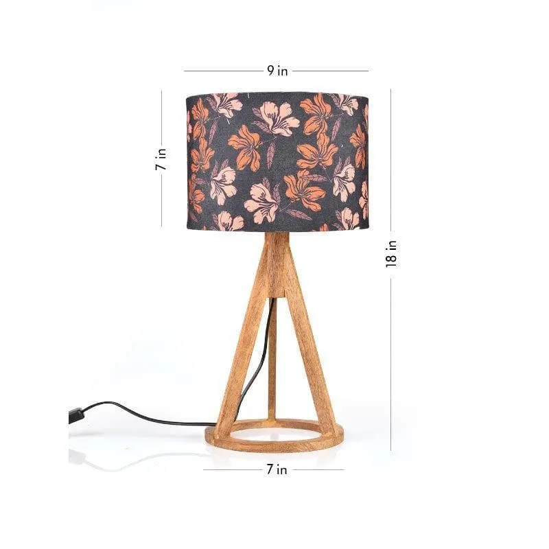 Gothic Botany Fabric Table Lamp - Multicolor media 5
