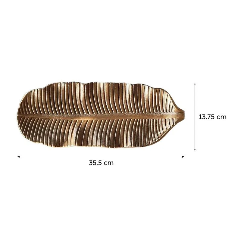 Tropica Leaf Wood Platter - Set of Two media 8