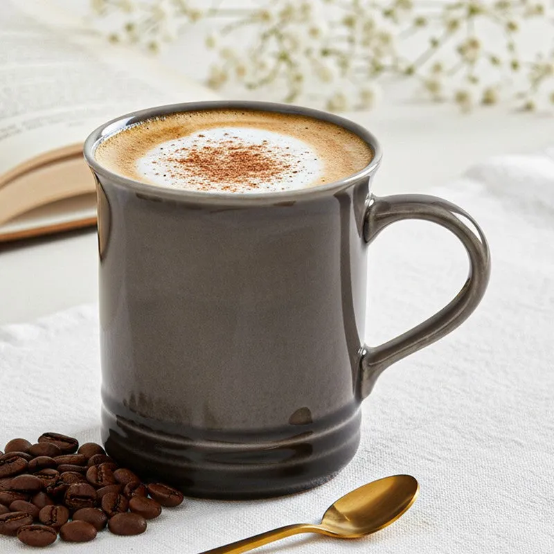 Brew Ceramic Coffee Mug (450 mL) - Grey media 1