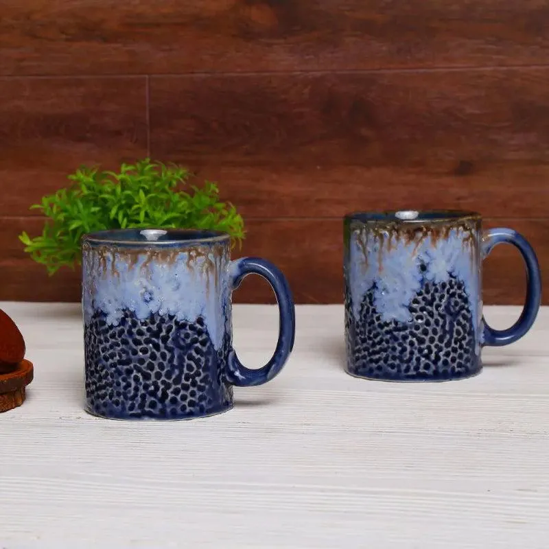 Helona Ceramic Coffee Mug (400 mL Each) - Set of Two media 4