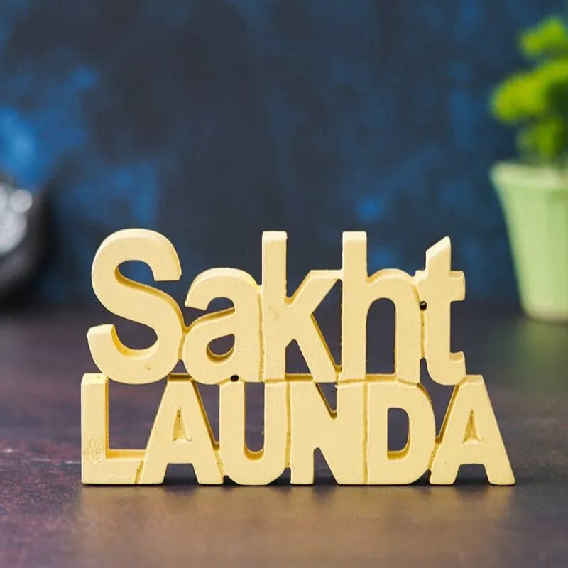 Sakht Launda Typography Showpiece media 1