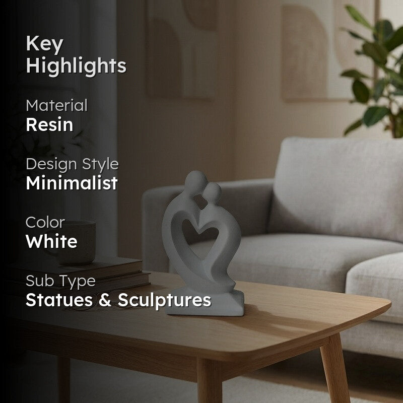 Heart of Harmony Showpiece - White media 2