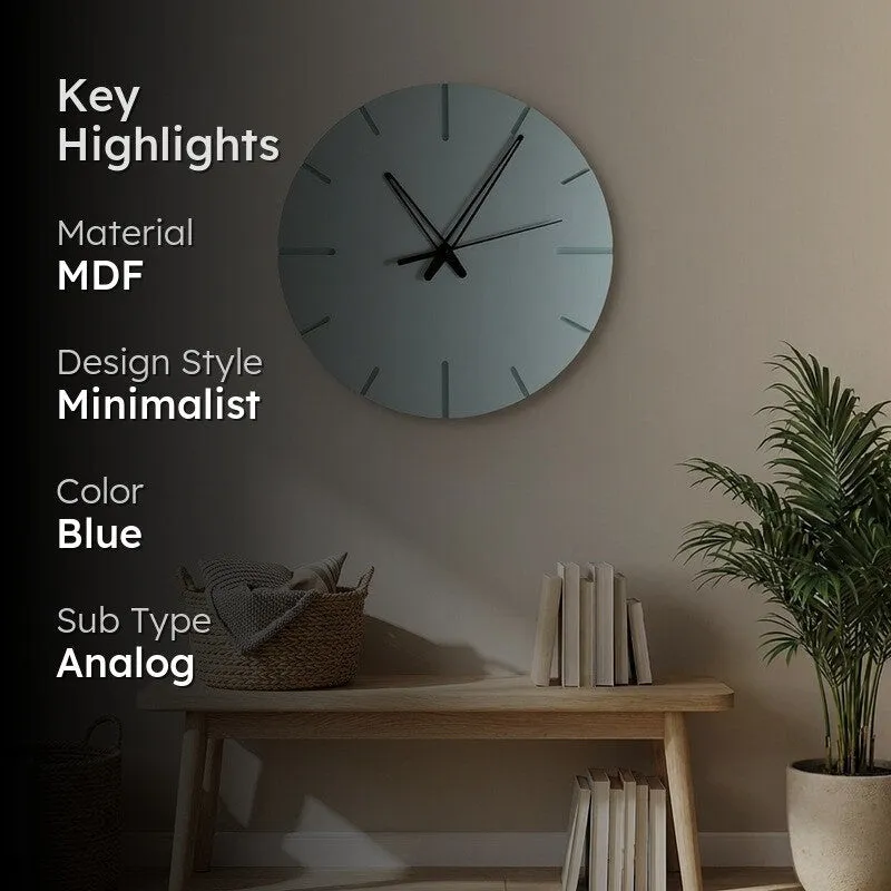 Austerra MDF Wall Clock media 2