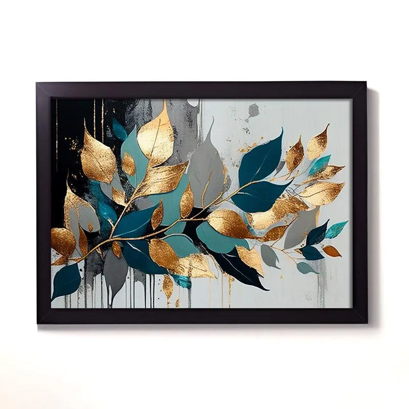 Elmora Leaf Wall Painting media 3