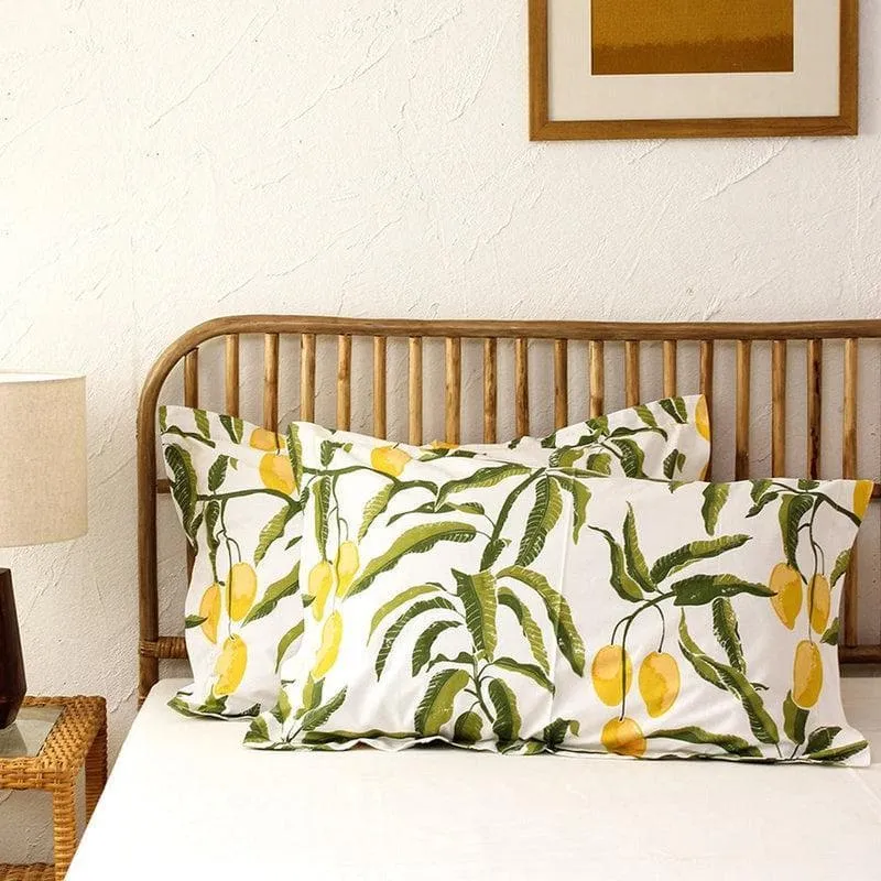 Amra Pillow Cover -  Yellow media 1