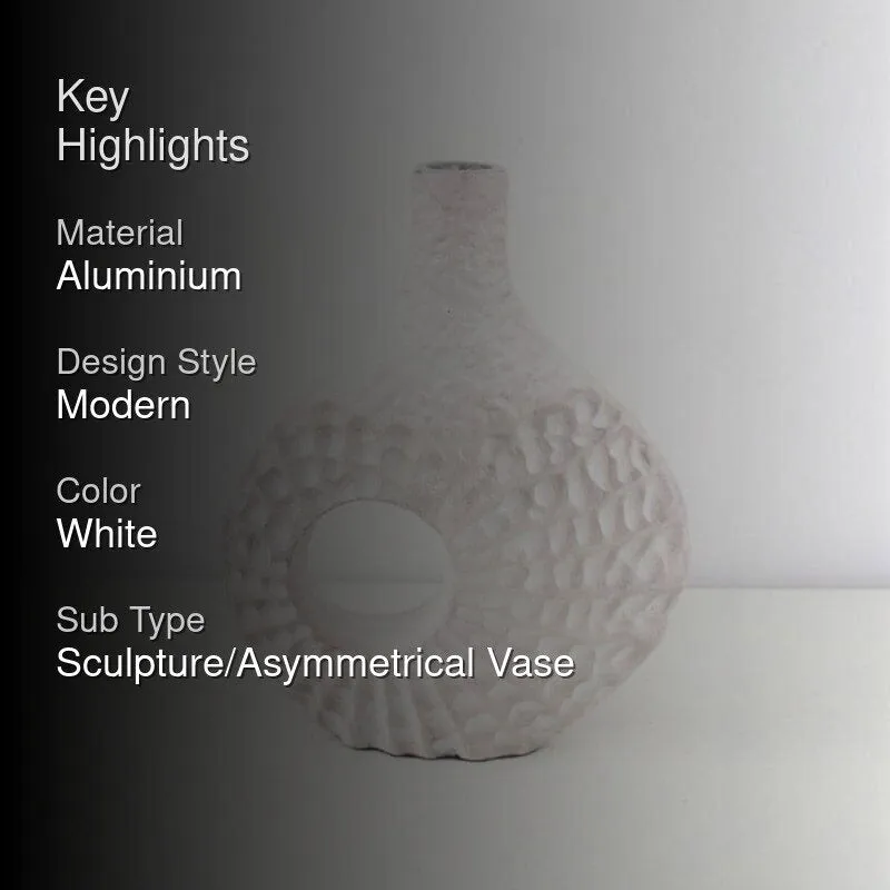 Counch Call Vase - White media 2