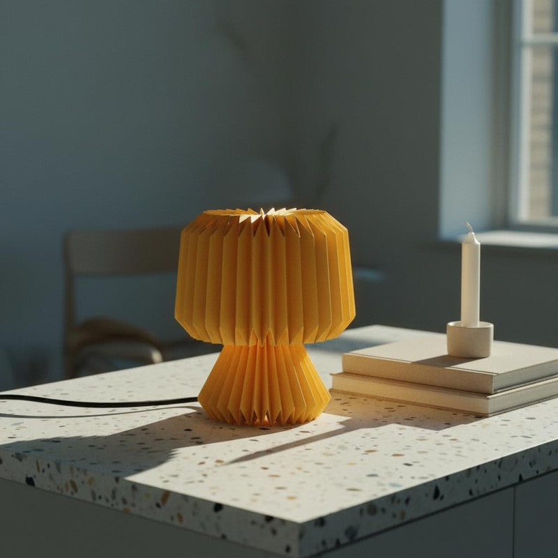 Fig Living Ori Deepotsav Origami Lamp (Yellow) media 11