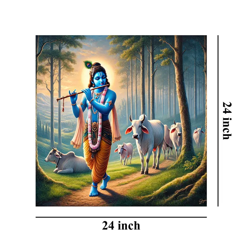 Govardhana Poly Canvas Wall Painting media 7