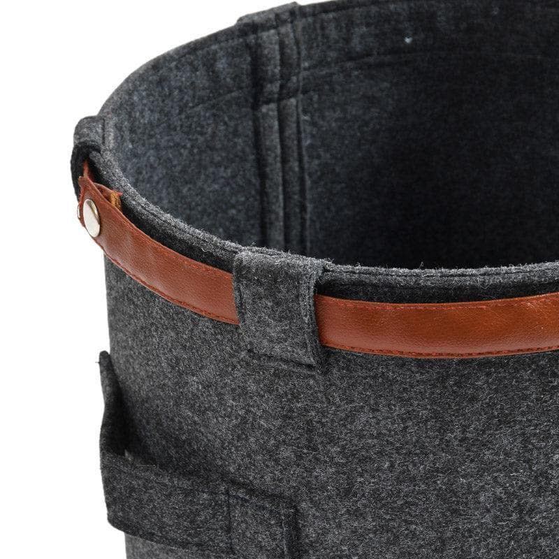 Anise Felt Storage Basket media 5