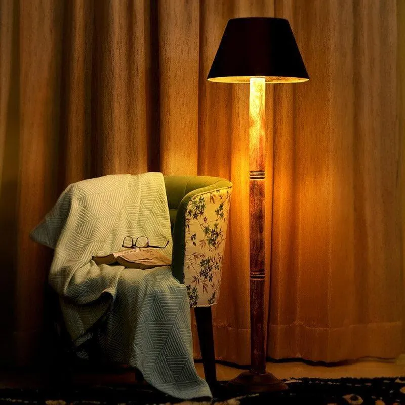 Black Taper Tenby Floor Lamp media 1