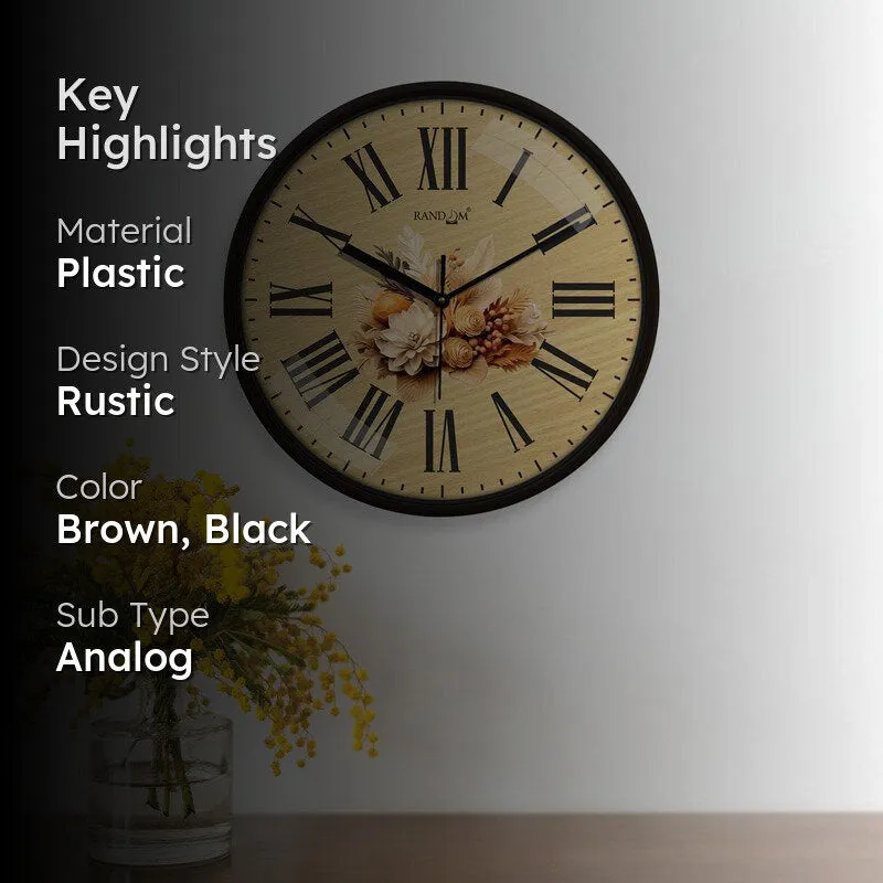 Gwen Floral Wall Clock media 2