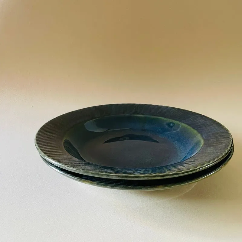 Raisel Pasta Plate - Saphire Blue media 6