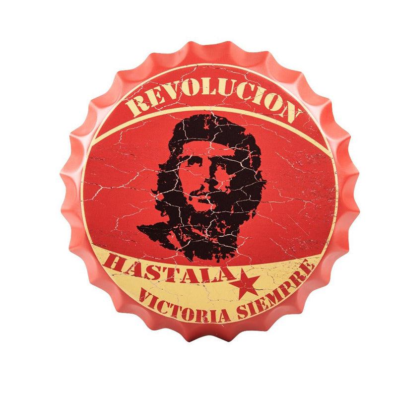 Hastala Victoria Bottle Cap Metal Wall Accent media 3