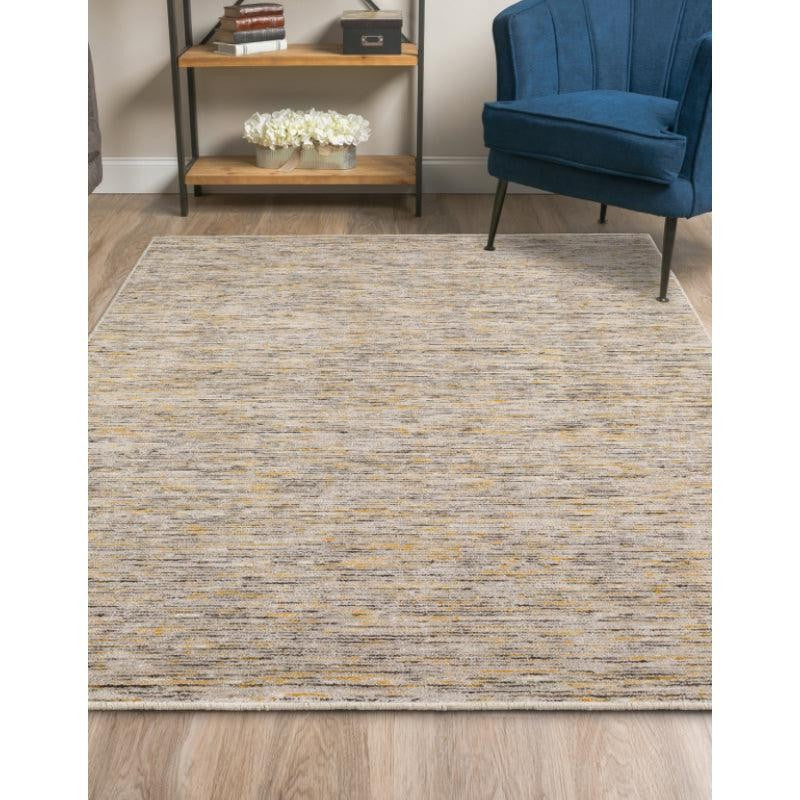 Heritage Hand Loomed Wool Rug - Yellow & Brown media 3