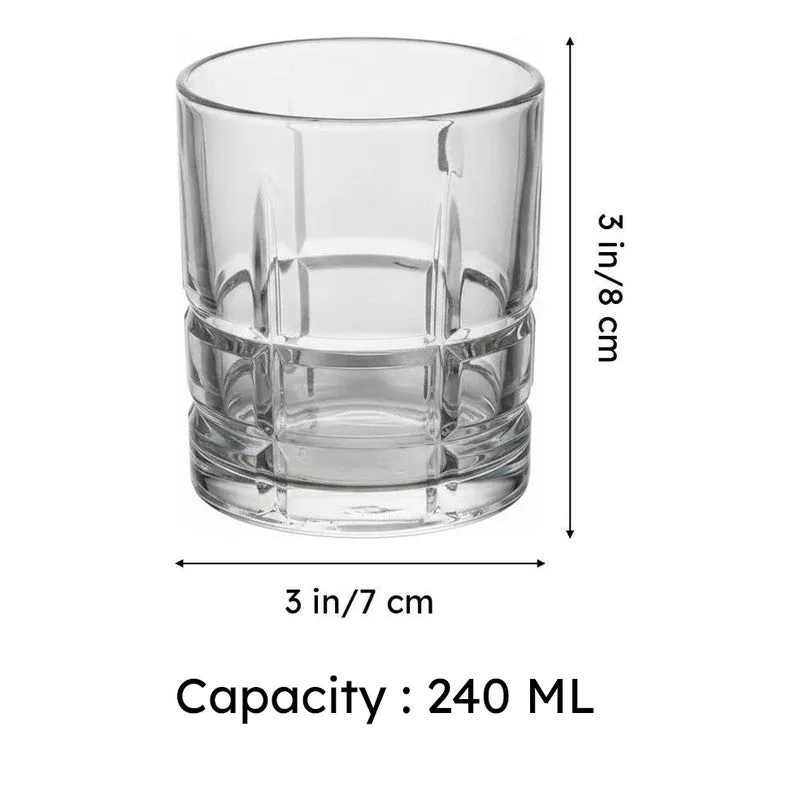 Dram Prism Whiskey Glass (240 mL) - Set Of Four media 10