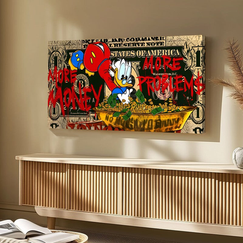 Graffiti Bill Canvas Wall Art