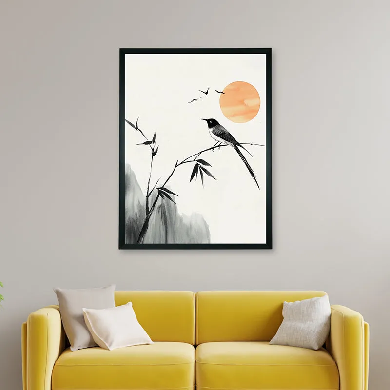 Song Of Sun Canvas Wall Art With Resin Frame media 5