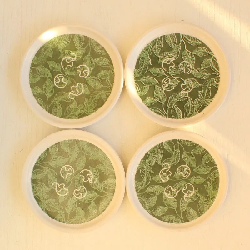 Durable Wooden Coasters Heat Resistant - Set Of Four media 6