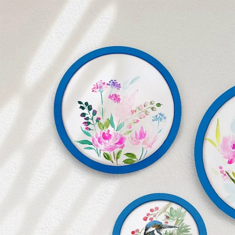 Flora Fisher Handpainted Wall Plate - Set Of Three media 4