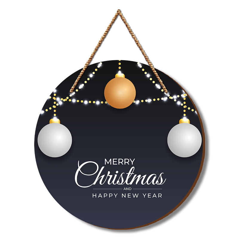 Joyeux Noel Festive MDF Wall Hanging media 3