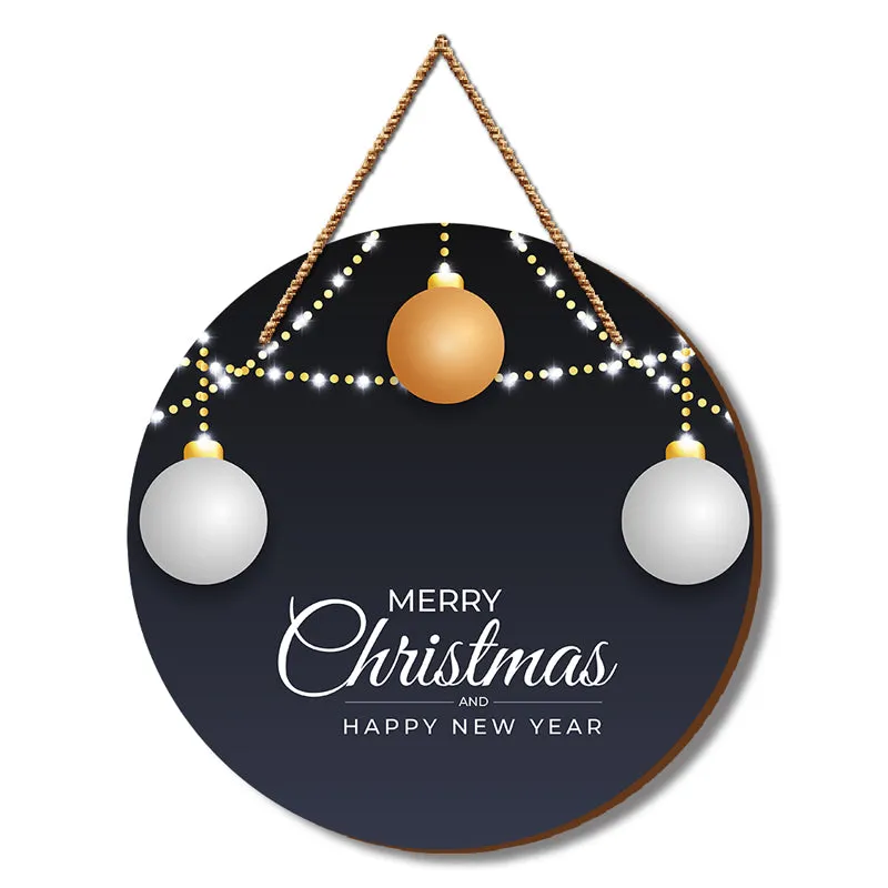 Joyeux Noel Festive MDF Wall Hanging media 3