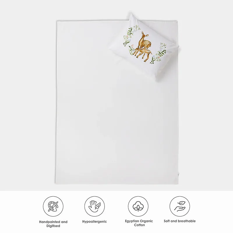 Dreamy Deers Kids Cotton Bedsheet - 200 TC media 8