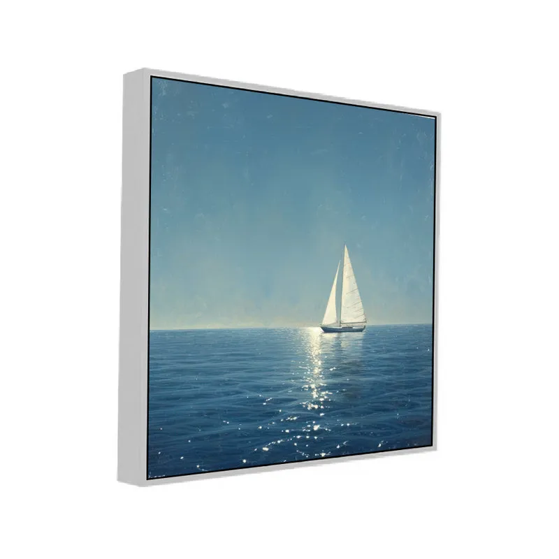 Summer Sails II Canvas Wall Art With Frame media 3