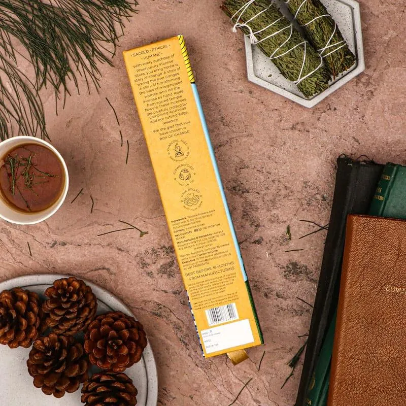 Phool Natural Incense Sticks (White Cedar) - Set Of Forty media 3