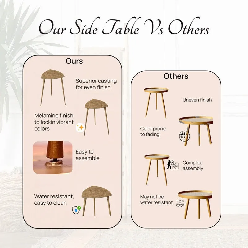 Vertex Center Table - Gold media 5