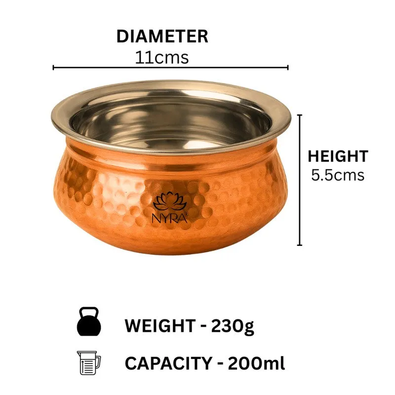 Servora Stainless Steel Serving Bowl - 200 ML media 5