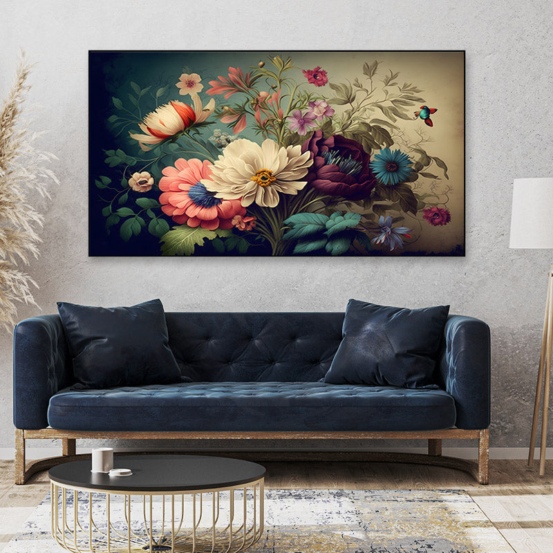 Flower Scent Floral Wall Painting