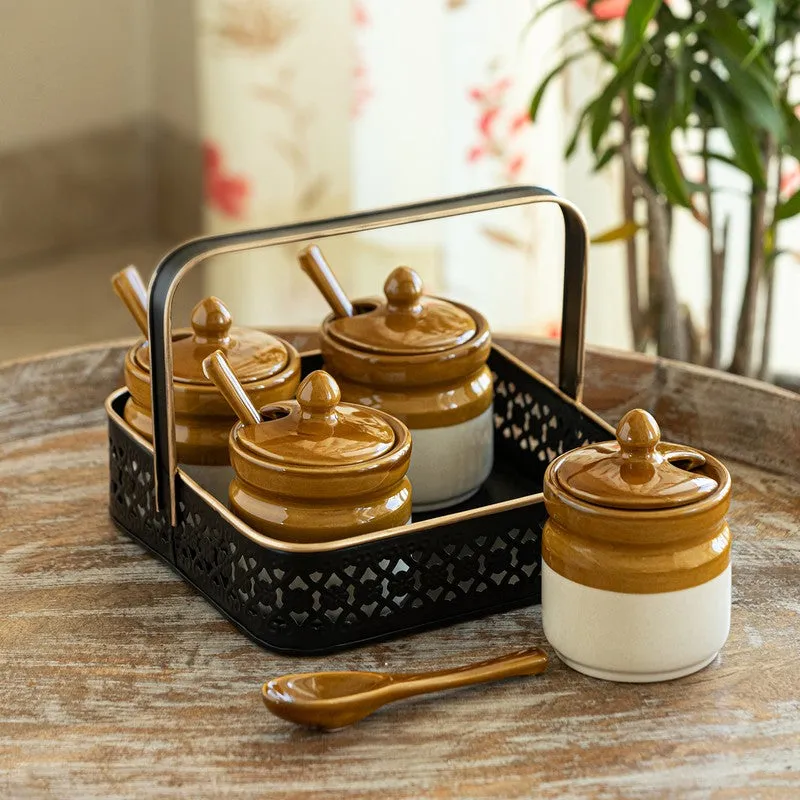 Rustora Ceramic Jar Set - Nine Piece Set media 1