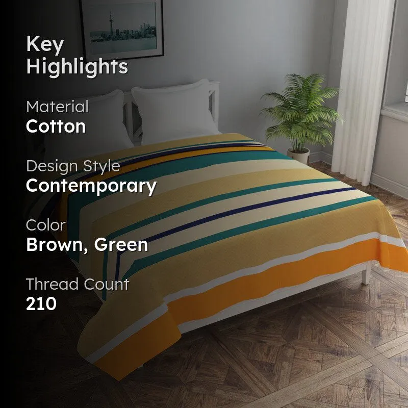 Strata Luxe Cotton Duvet Cover - 210 TC media 2