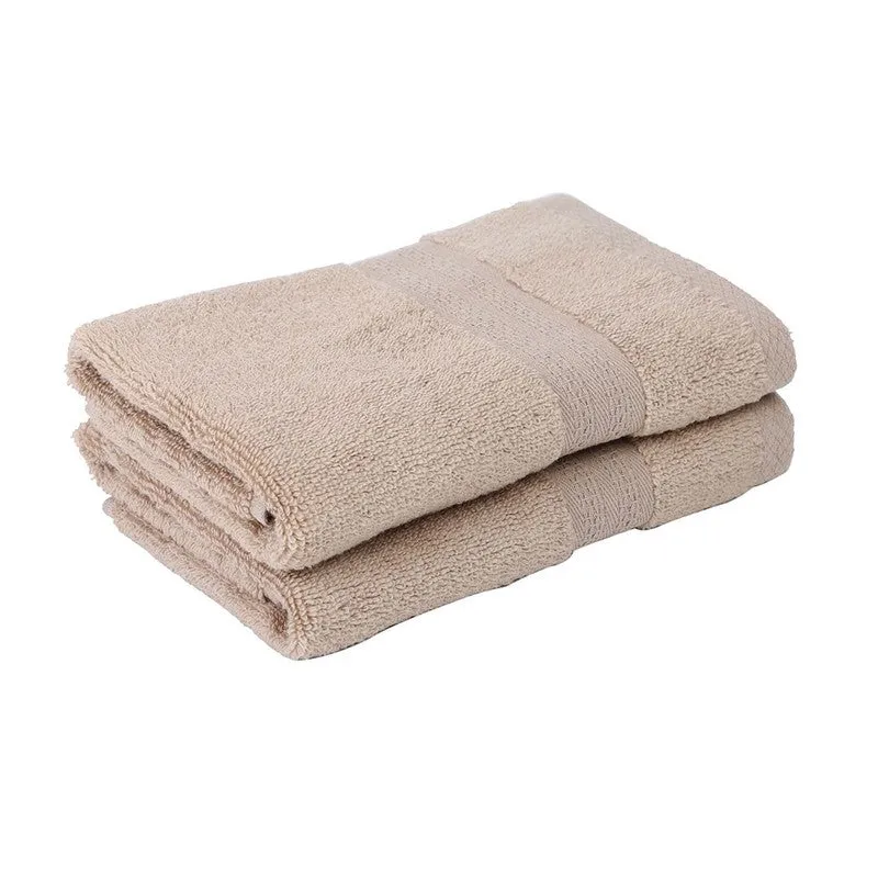 Astra Solids Towel Set (Brown,Grey) Fourteen Piece Set media 5