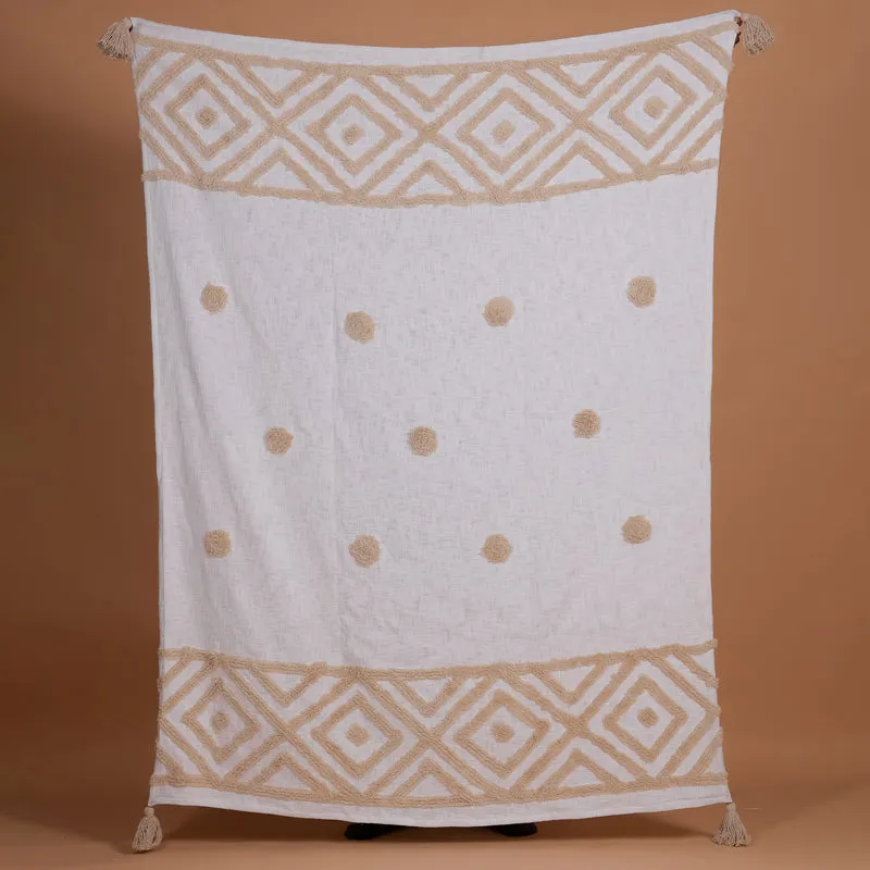 Sahara Weave Cotton Throw media 6