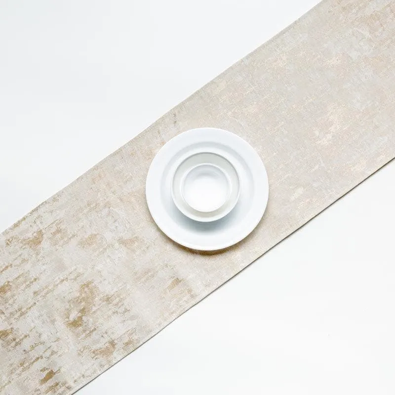 Ketty Jacquard Table Runner - Beige media 3