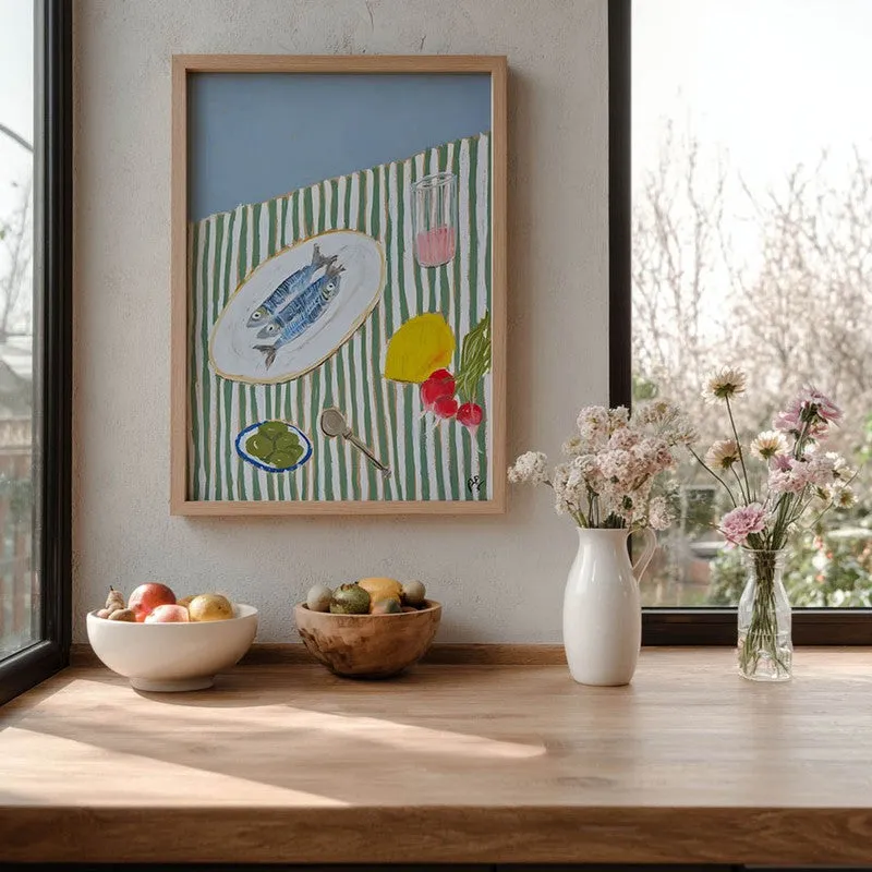CostalBliss Archival Canvas Wall Art - Brown media 6