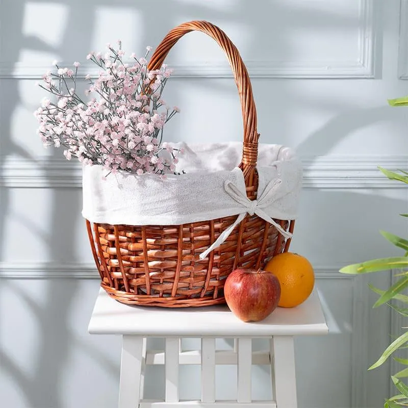 Urta Natural Fiber Fruit Basket media 1